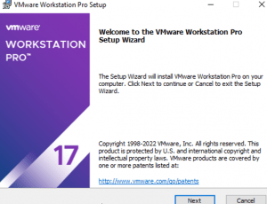VMware Workstation instalación