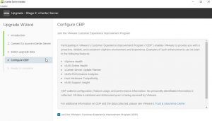 wizard vcsa 8
