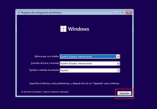 Instalar MS Windows 11 en VMware