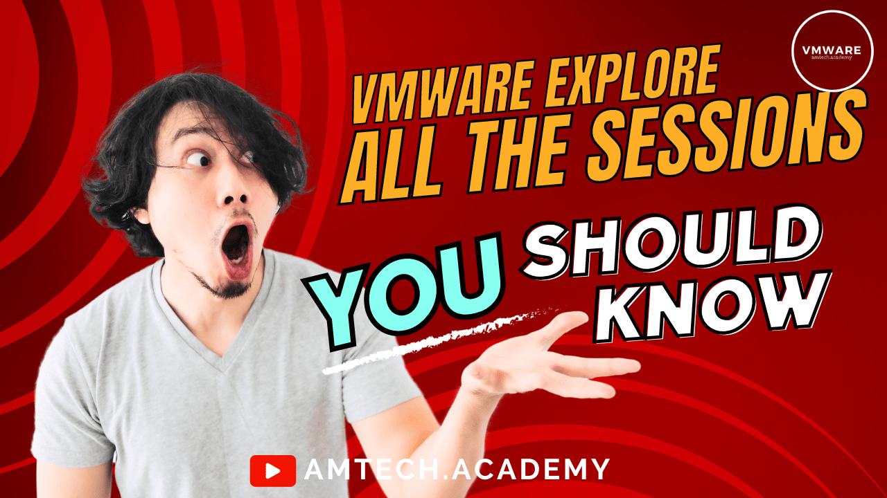 Descubre las Sesiones Más Apasionantes de VMware Explore 2023